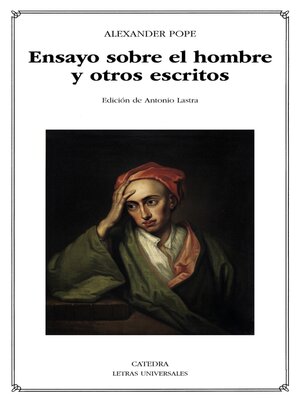 cover image of Ensayo sobre el hombre y otros escritos